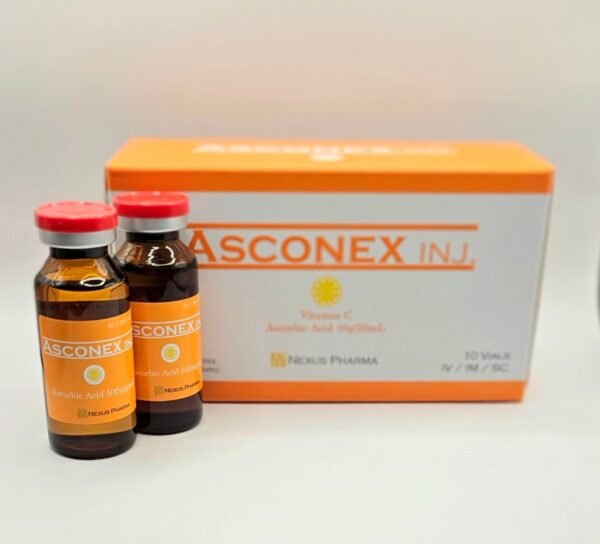 vitamin c asconex 20ml 10g vial