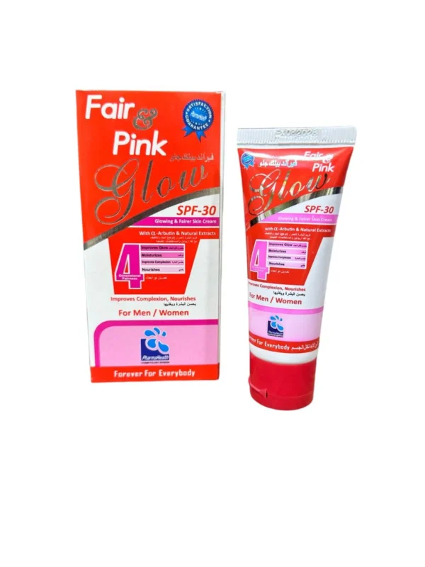 fair & pink glow ( glowing & fairer skin cream)