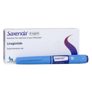 Saxenda Injection pre-filled pen and packaging