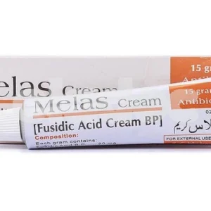 A tube of Melas Cream for hyperpigmentation