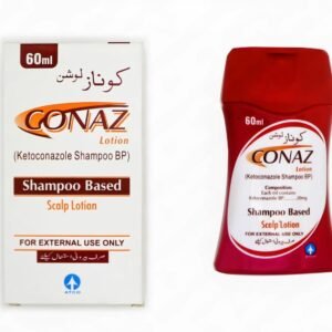 A bottle of Conaz Lotion