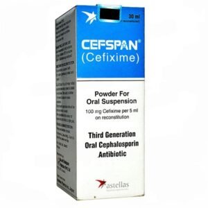 Cefspan Syrup with measuring spoon